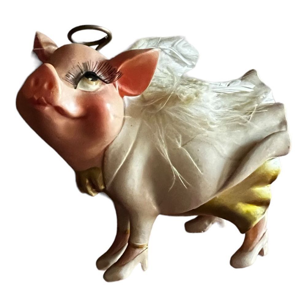 Sassy Pigs Angel Collectible Pig‎